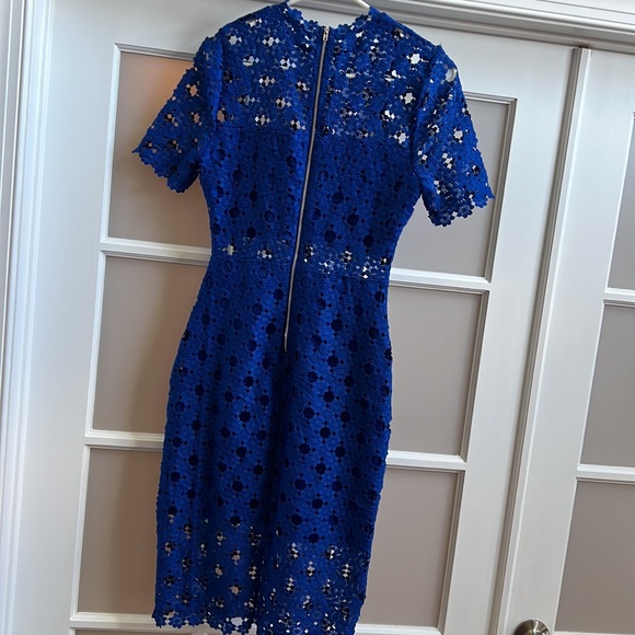 Blue Lace MIDI Dress - Picture 5 of 8